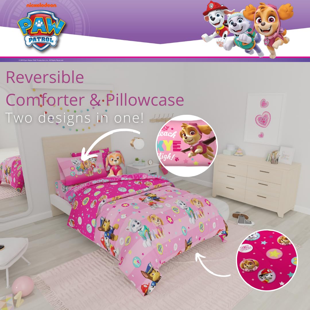 Paw Patrol Girl Skye Kids Bedding Super Soft