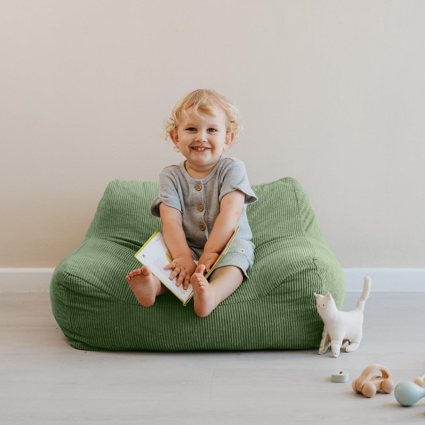 Soft Memory Foam Bean Bag Chair for Toddlers