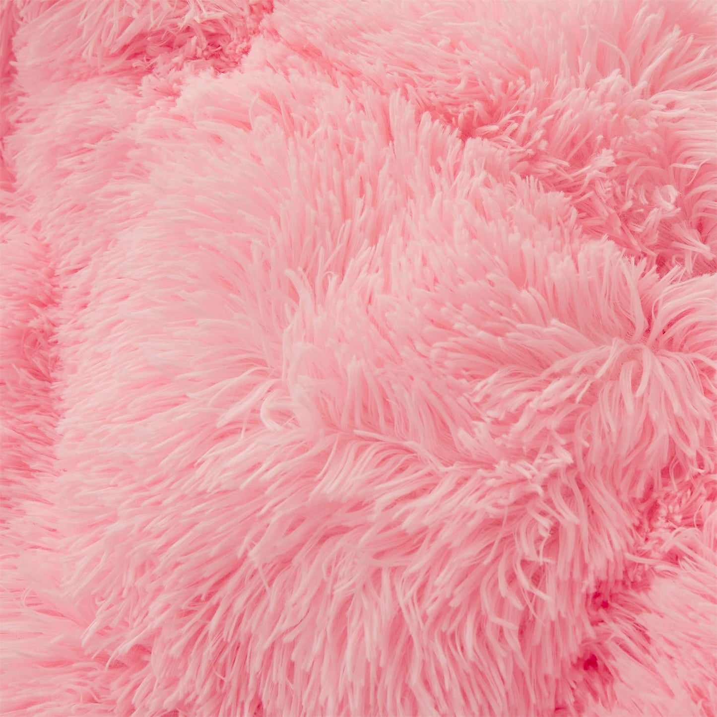 Edredons fofos Capa Twin Size - Conjuntos de cama rosa ultra macios de pelúcia 2 peças
