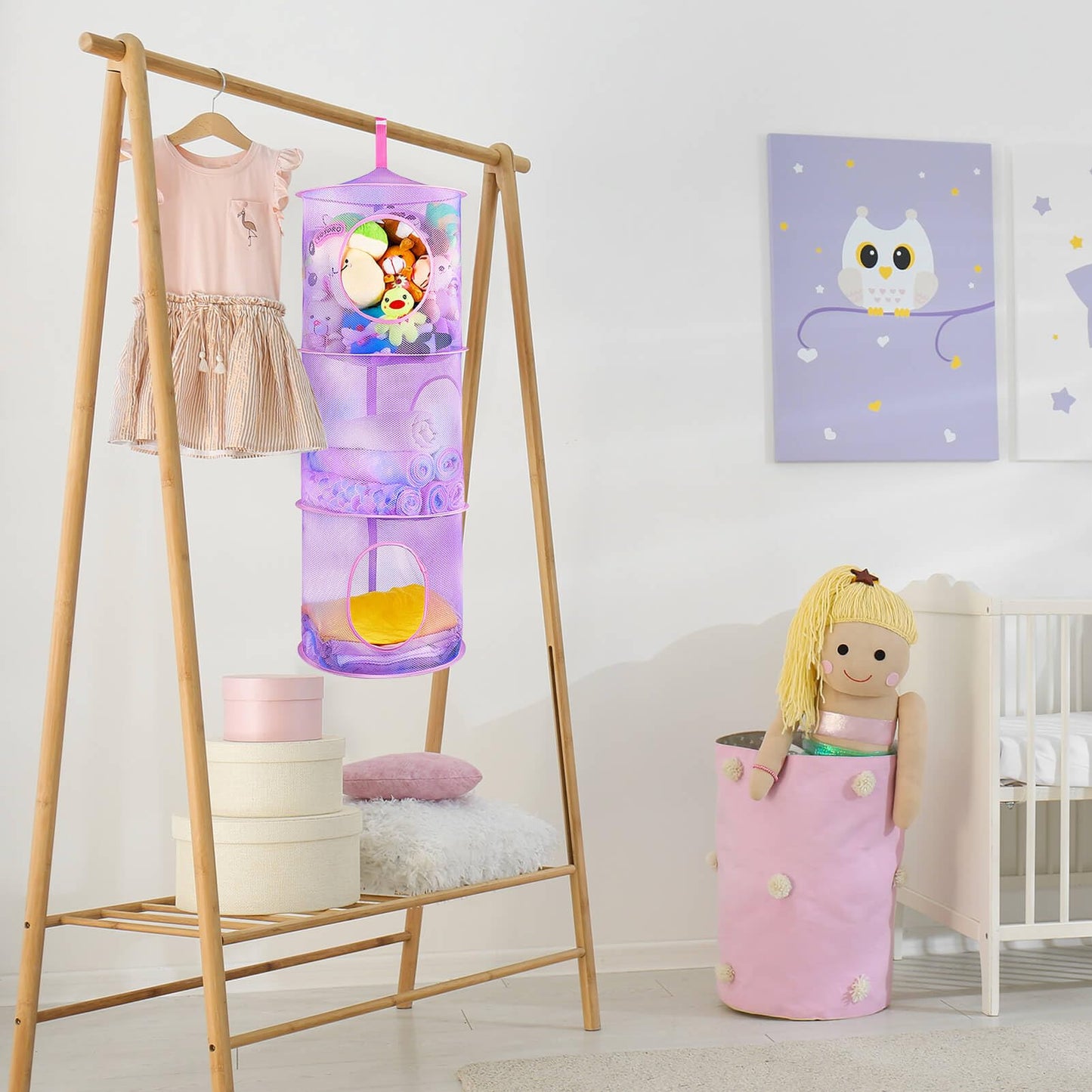Stuffed Animals Net or Hammock 2 Pcs