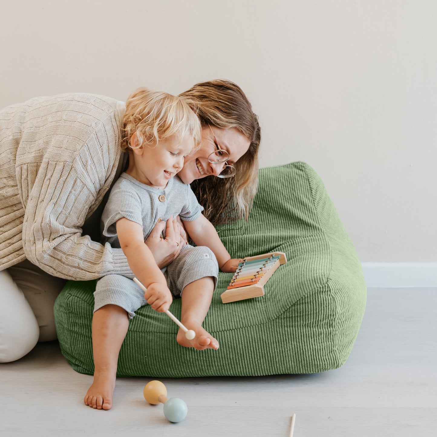 Soft Memory Foam Bean Bag Chair for Toddlers
