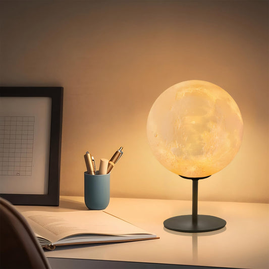 Luminária de cabeceira Moon Lamp para quarto