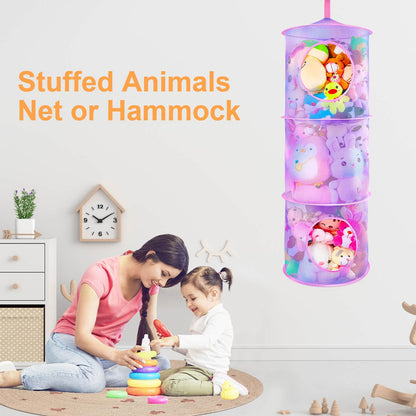 Stuffed Animals Net or Hammock 2 Pcs