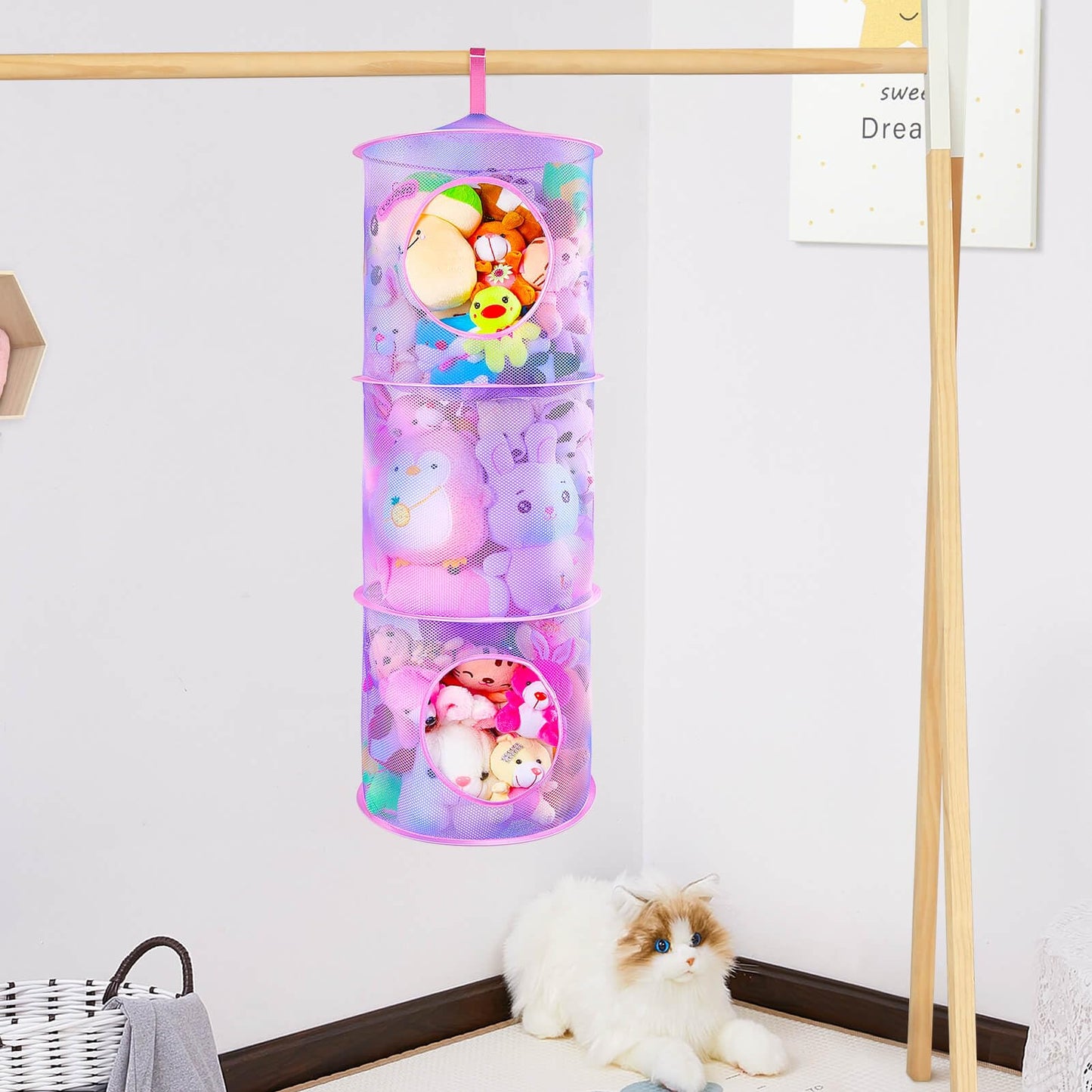 Stuffed Animals Net or Hammock 2 Pcs