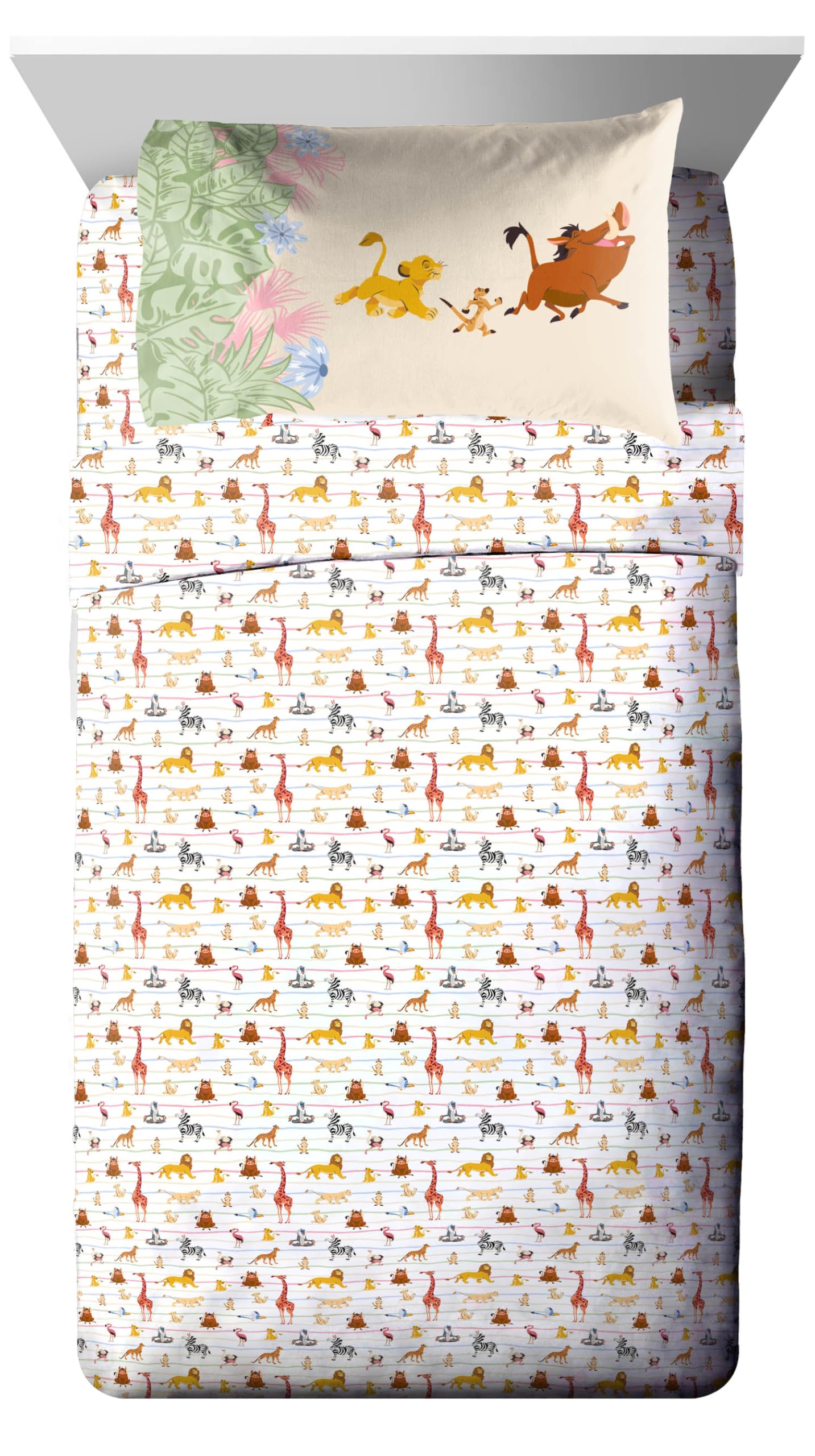 Conjunto de edredom duplo Disney Lion King - 5 peças
