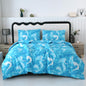 Conjunto de edredom sereia 3 peças Twin