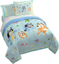 Conjunto de edredom Queen Size Bluey - 7 peças